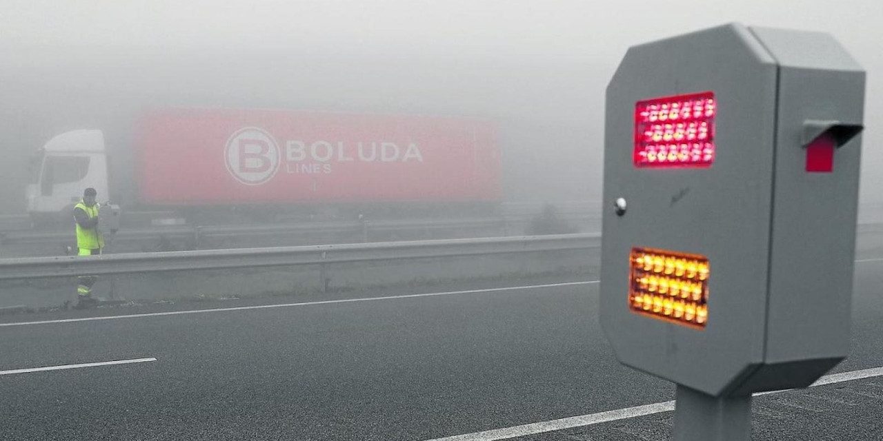 τροχαία ατυχήματα λόγω ομίχλης