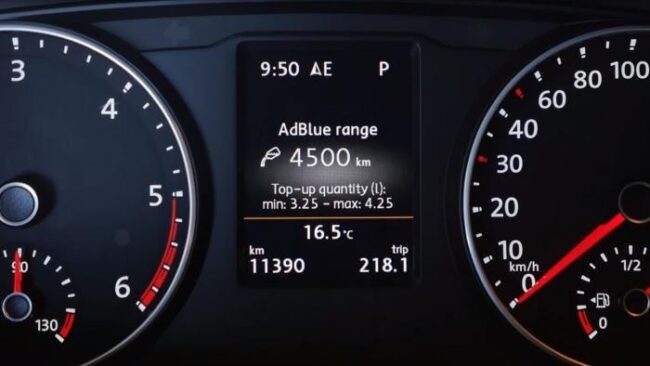 Δεν σβηνει η ενδειξη adblue 1